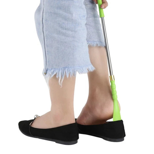 5 Pcs Shoe Horn Old Man Back Scratcher Massager Metal Shoe Horns Shoe Spoon