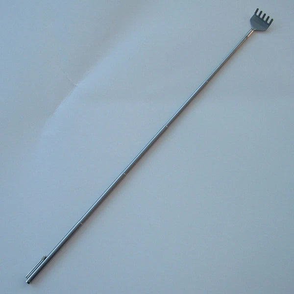 Plain Telescoping / Telescopic Metal Back Scratcher with Pen Clip (MrSales)