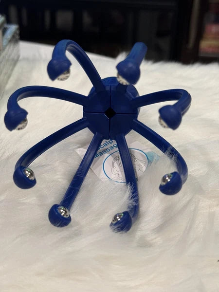 Head Massager/Scratcher, Massaging Scalp Help Relax, Calm Stress, w/ Steel Ball