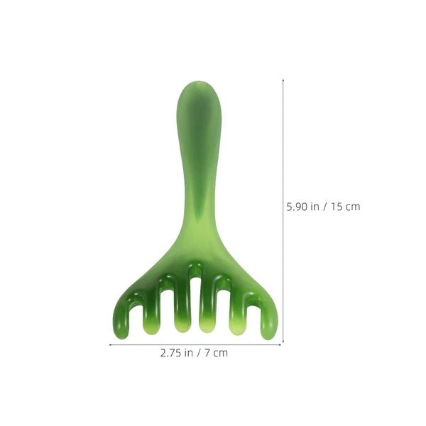 Head Massager for Headaches Scalp Scratcher Tool Gua Sha Brush for Scalp