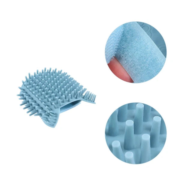 Cat Scratcher Silicone Massage Brush Bridegroom Massager for Cats Soft