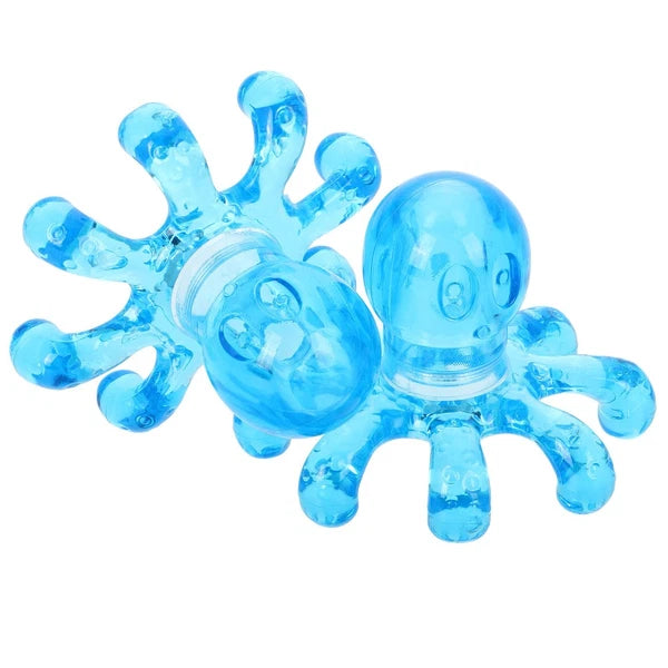 6 Pcs Massager Neck Octopus Massage Head Hair Scratcher Massage Scalp Massagers