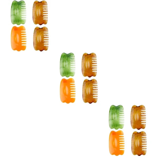 3 PCS Massage Comb Scraping Board Head Massager Scalp Scratcher Hair