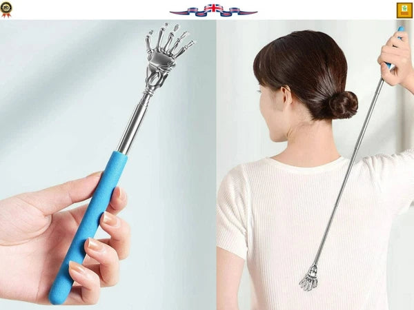 Back Scratcher Metal Extending Bear Eagle Back Telescopic Portable Massage Tool