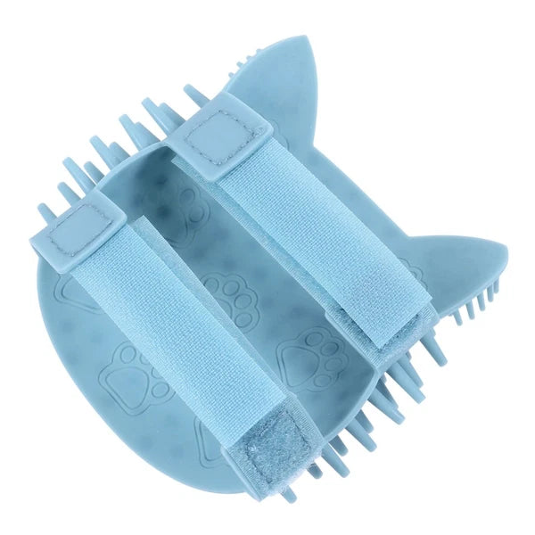 Cat Scratcher Silicone Massage Brush Bridegroom Massager for Cats Soft