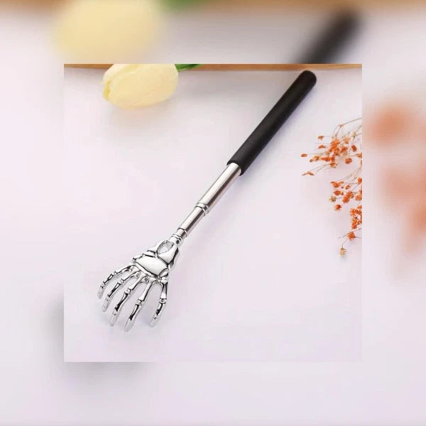 GRIP BEAR CLAW/RAKE BACK SCRATCHER Metal Extending Massager  Black x 2