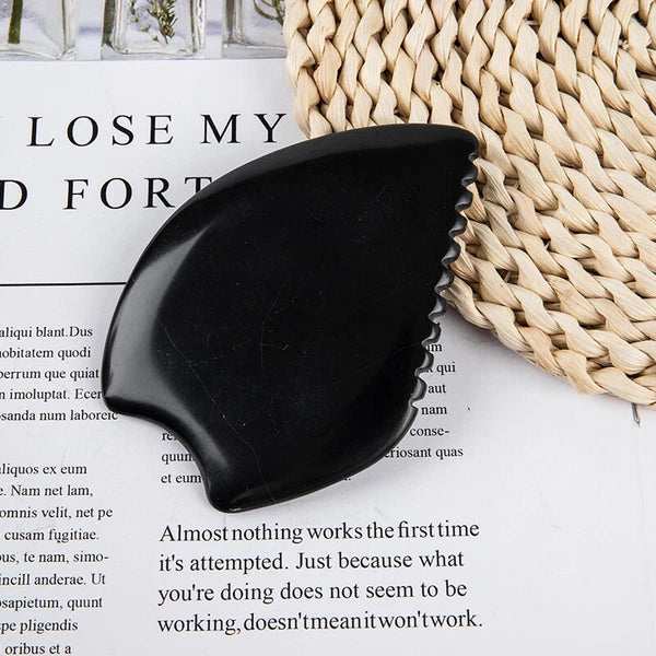 Gua Sha Face Massage Tool Head Comb Body Scraper Facial Guasha Back Massager Set