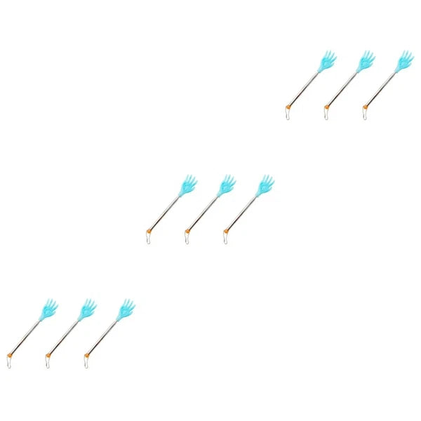 3 PCS Back Grabber Elderly Child Extendable Scratcher Creative Leg Massagers