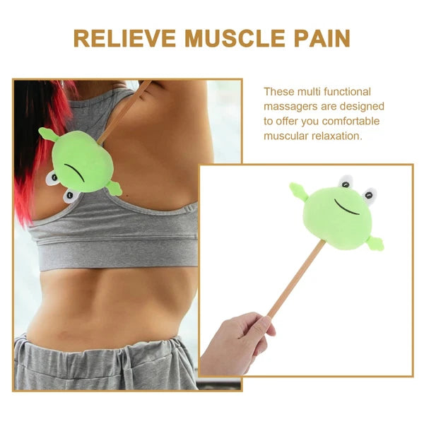 2 Pcs Knock Back Stick Scratcher Child Massage Hammer Knocking Body Massagers