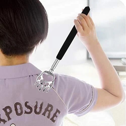6Pack Telescoping Back Scratcher Extendable Metal Back Scratcher for Itch Relief