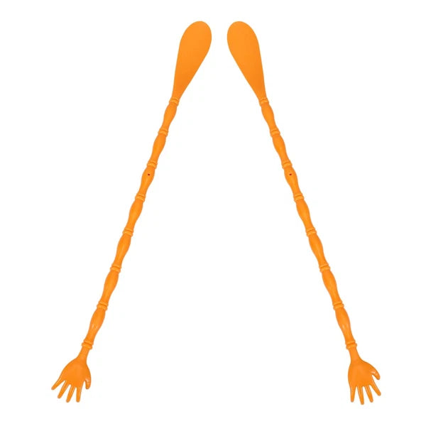 2 Pcs Itchy Claw Shoe Horn Back Massager for Itching Scratcher Women