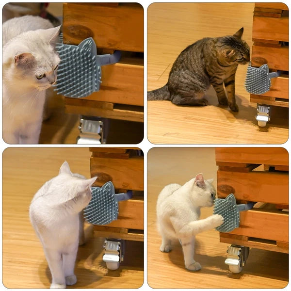 Board Massage Grooming Brush Cat Scratchers Pet Cleaning