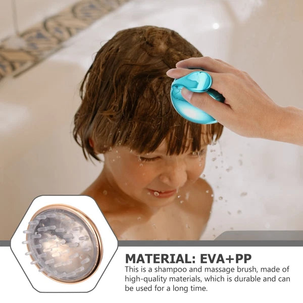 4 Pcs Silicone Anti-itching Head Scratcher Man Hair Washing Massager Scalp
