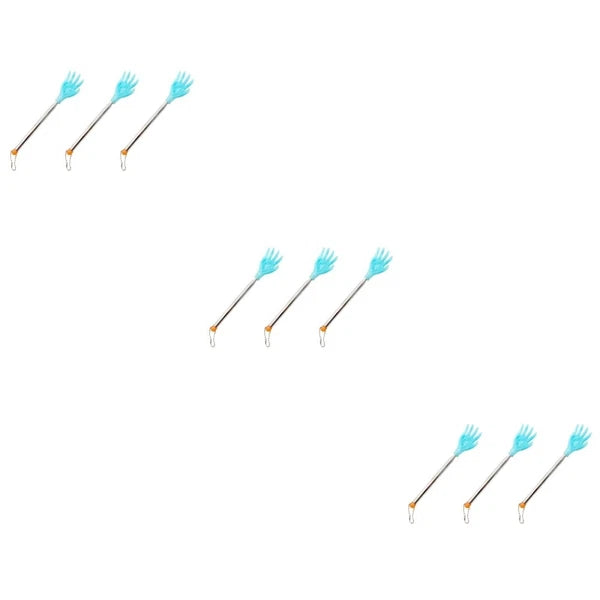 3 PCS Back Grabber Elderly Child Extendable Scratcher Creative Leg Massagers
