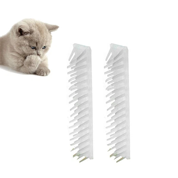 4 Pcs Cat Massager Corner Hair Scratcher Cats Pet Grooming Brush