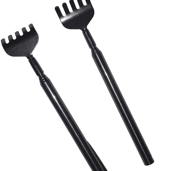 Metal Stainless Steel Back Scratcher! Telescopic Extendable Claw Extender QW US