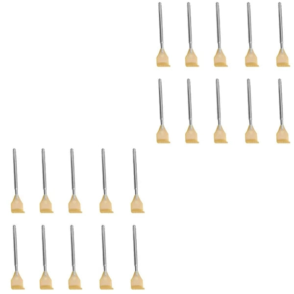 2 Pieces Plastic Head Horns Tickled Novelty Back Scratcher Practical Massager