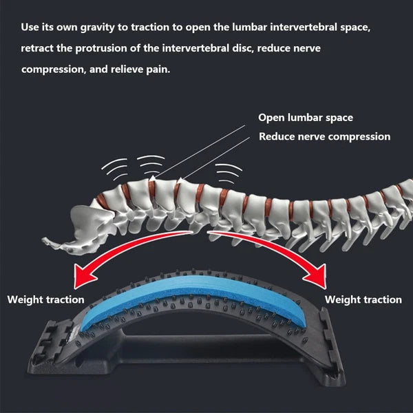 Back Massager Stretcher Equipment Massage Tools Massageador Magic Stretch Fitnes