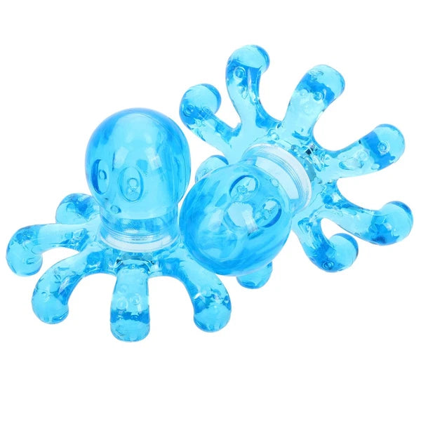 6 Pcs Massager Neck Octopus Massage Head Hair Scratcher Massage Scalp Massagers