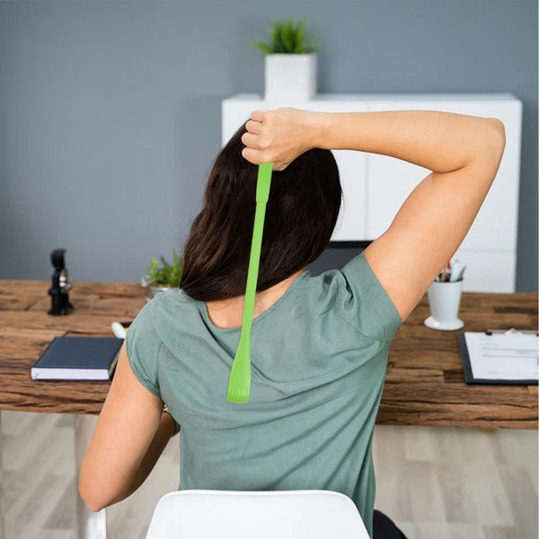 2 Pcs Itch Rake Massager Man Telescopic Back Scratcher Hand Long