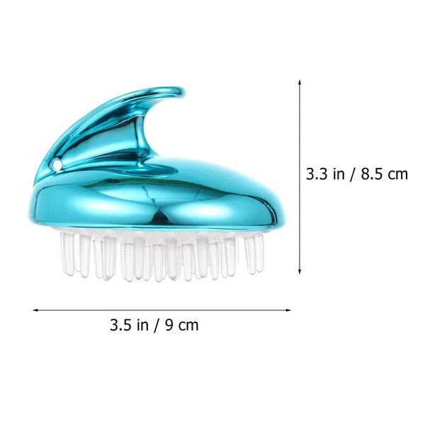 4 Pcs Silicone Anti-itching Head Scratcher Man Hair Washing Massager Brush